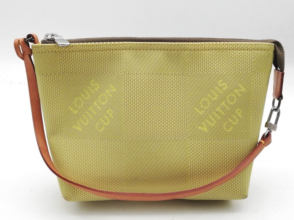 Louis Vuitton Damier Geant Volunteer Pouch Clutch Bag Handbag - Picture 2 of 10